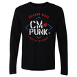 CM Punk Men's Long Sleeve T-Shirt | 500 LEVEL