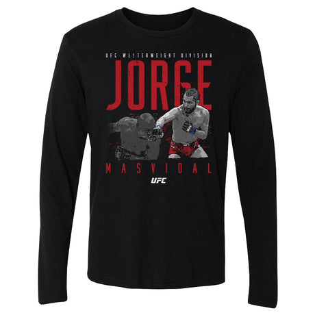 Jorge Masvidal Men's Long Sleeve T-Shirt | 500 LEVEL