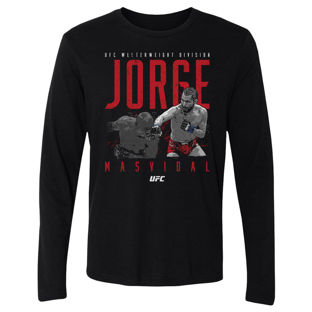 Jorge Masvidal Men's Long Sleeve T-Shirt | 500 LEVEL
