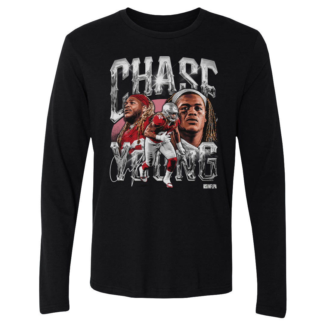 Chase Young Men&#39;s Long Sleeve T-Shirt | 500 LEVEL