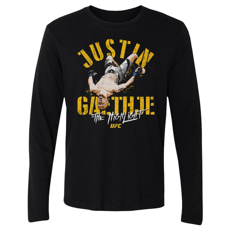 Justin Gaethje Men's Long Sleeve T-Shirt | 500 LEVEL