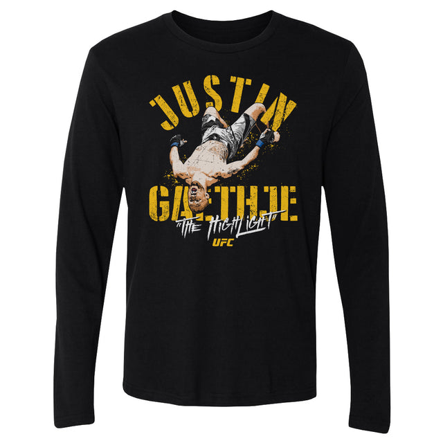 Justin Gaethje Men's Long Sleeve T-Shirt | 500 LEVEL