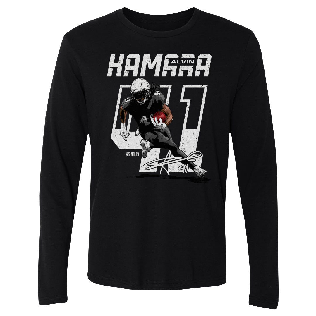 Alvin Kamara Men's Long Sleeve T-Shirt | 500 LEVEL