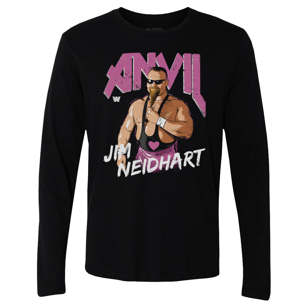 Jim The Anvil Neidhart Men&#39;s Long Sleeve T-Shirt | 500 LEVEL
