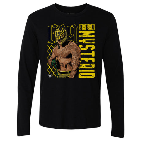Rey Mysterio Men's Long Sleeve T-Shirt | 500 LEVEL