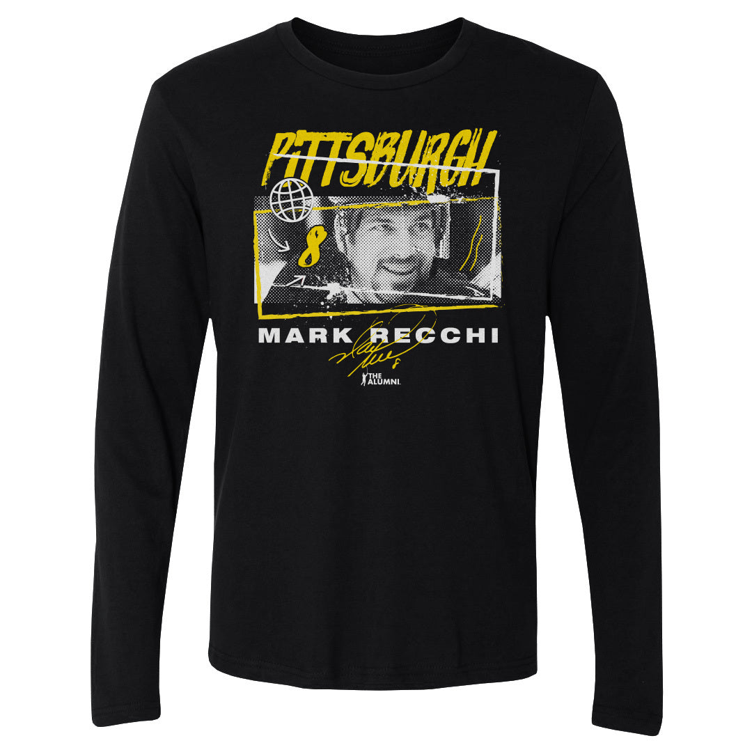Mark Recchi Men&#39;s Long Sleeve T-Shirt | 500 LEVEL