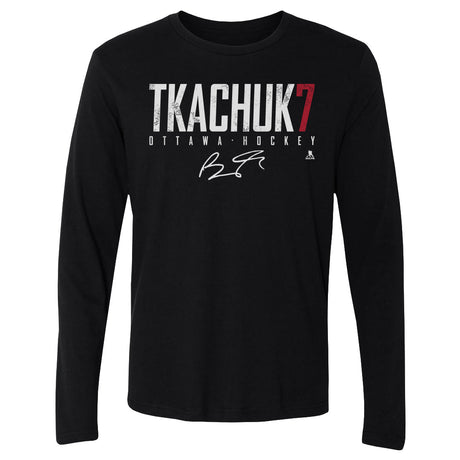 Brady Tkachuk Men's Long Sleeve T-Shirt | 500 LEVEL