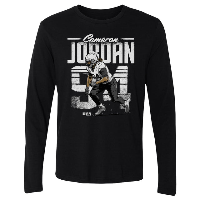 Cameron Jordan Men's Long Sleeve T-Shirt | 500 LEVEL