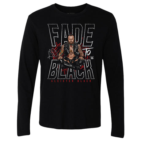 Aleister Black Men's Long Sleeve T-Shirt | 500 LEVEL