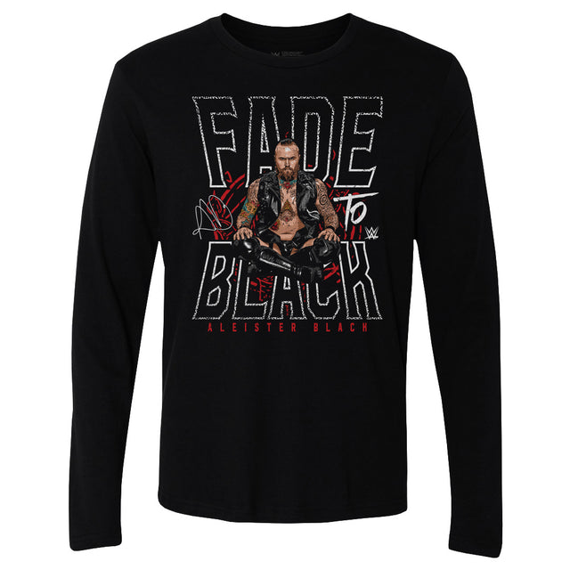 Aleister Black Men's Long Sleeve T-Shirt | 500 LEVEL