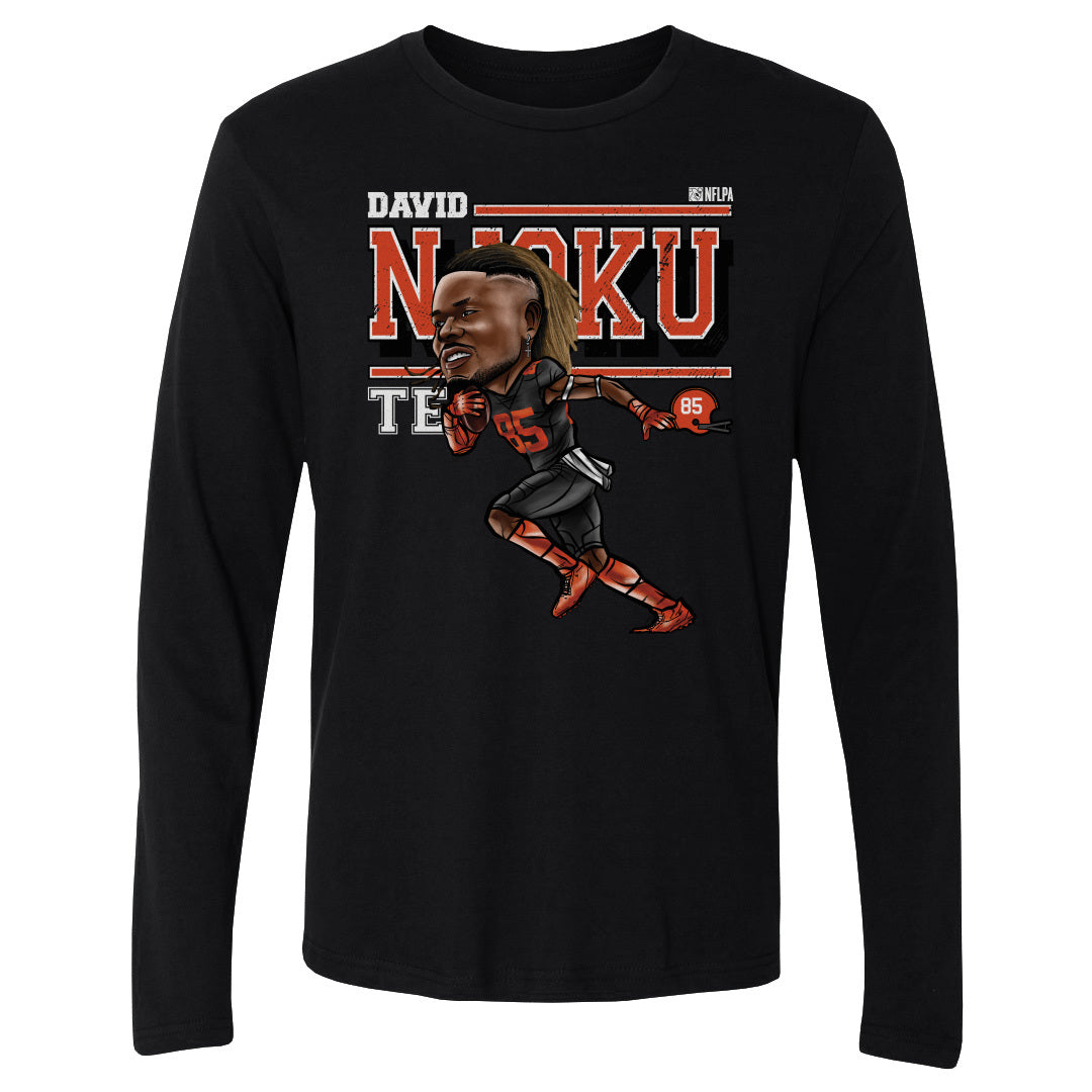 David Njoku Men's Long Sleeve T-Shirt | 500 LEVEL