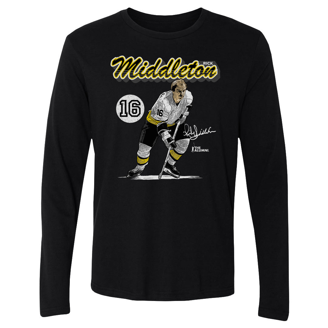 Rick Middleton Men's Long Sleeve T-Shirt | 500 LEVEL