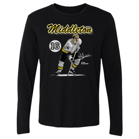 Rick Middleton Men's Long Sleeve T-Shirt | 500 LEVEL