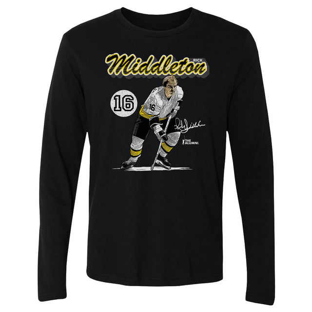 Rick Middleton Men's Long Sleeve T-Shirt | 500 LEVEL