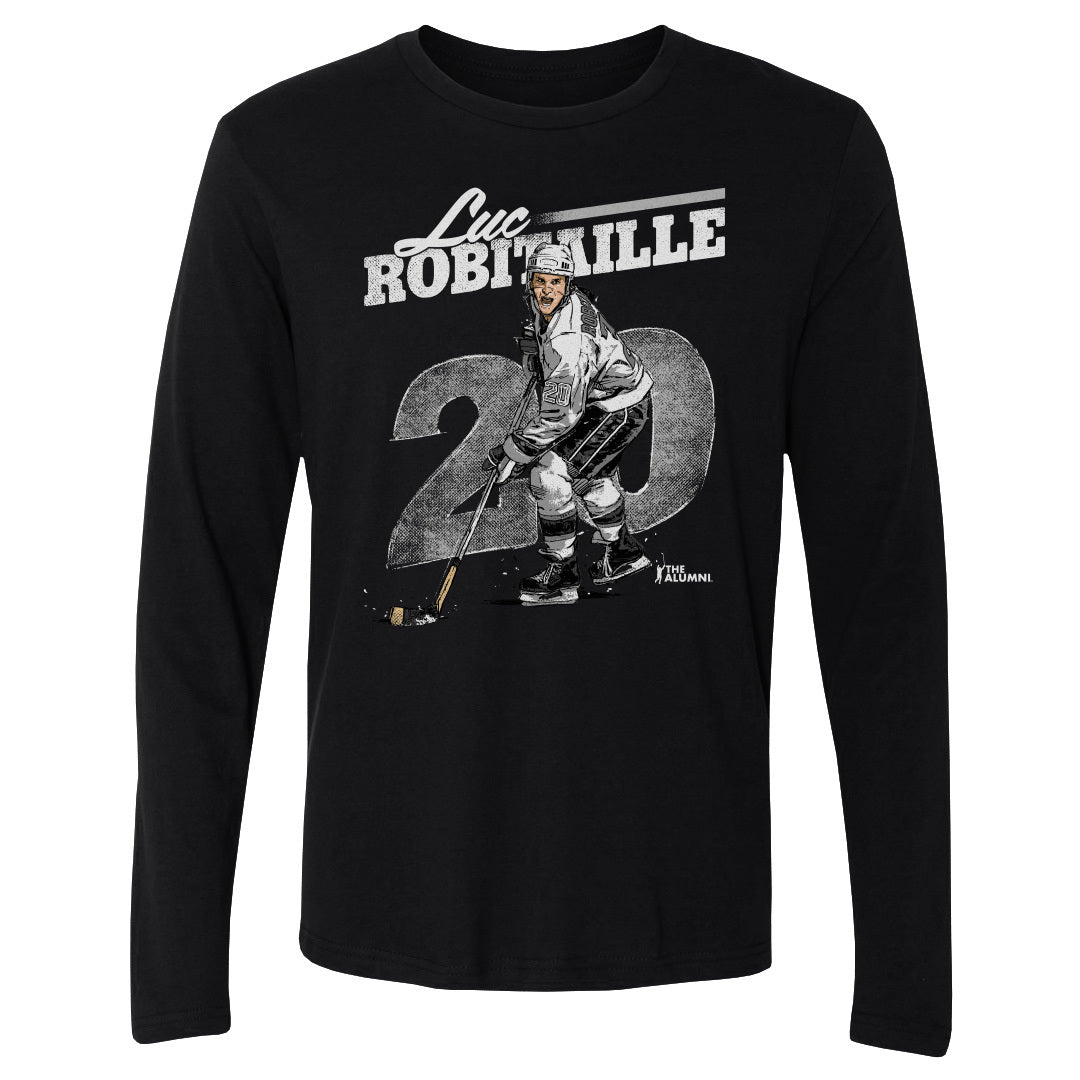 Luc Robitaille Men's Long Sleeve T-Shirt | 500 LEVEL