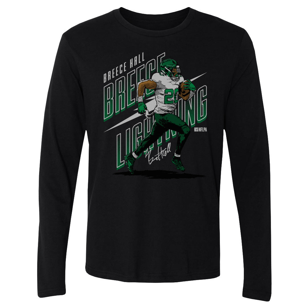 Breece Hall Men's Long Sleeve T-Shirt | 500 LEVEL