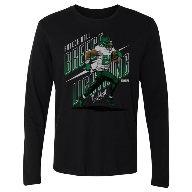 Breece Hall Men's Long Sleeve T-Shirt | 500 LEVEL