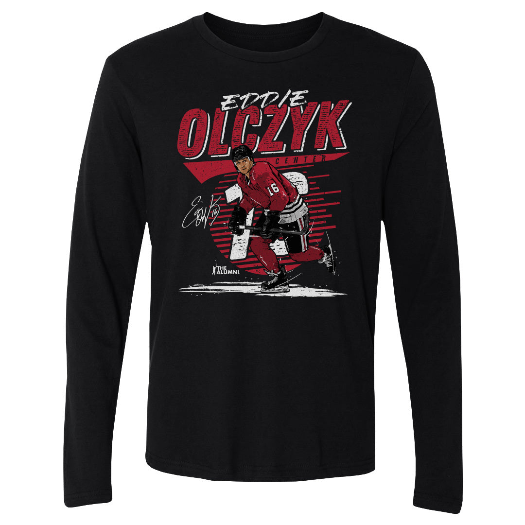 Eddie Olczyk Men's Long Sleeve T-Shirt | 500 LEVEL