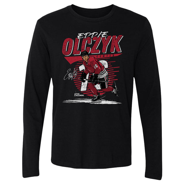 Eddie Olczyk Men's Long Sleeve T-Shirt | 500 LEVEL