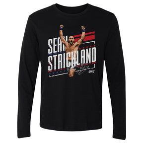 Sean Strickland Men's Long Sleeve T-Shirt | 500 LEVEL