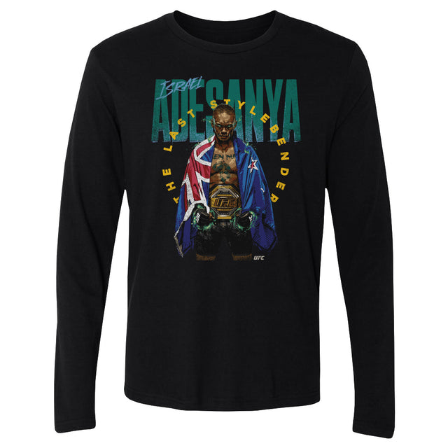 Israel Adesanya Men's Long Sleeve T-Shirt | 500 LEVEL