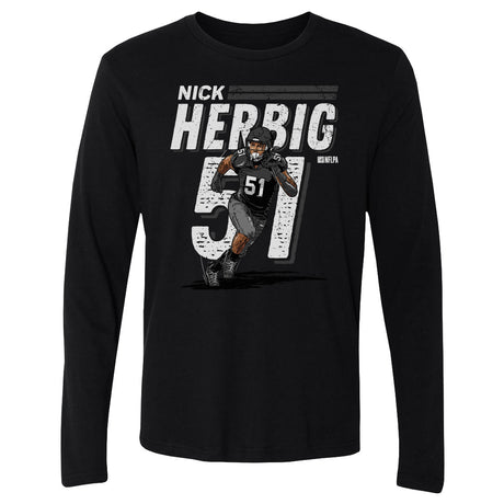 Nick Herbig Men's Long Sleeve T-Shirt | 500 LEVEL
