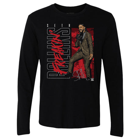 Seth Rollins Men's Long Sleeve T-Shirt | 500 LEVEL