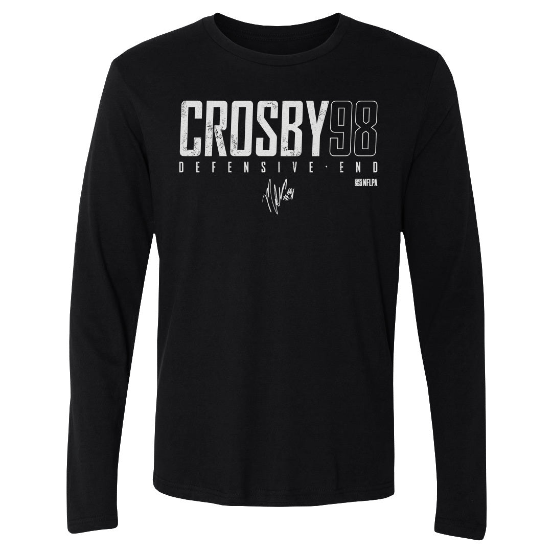 Maxx Crosby Men's Long Sleeve T-Shirt | 500 LEVEL