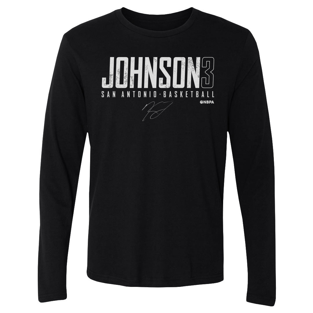Keldon Johnson Men&#39;s Long Sleeve T-Shirt | 500 LEVEL