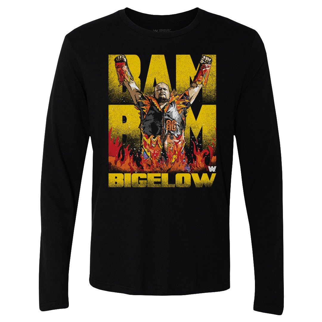 Bam Bam Bigelow Men&#39;s Long Sleeve T-Shirt | 500 LEVEL