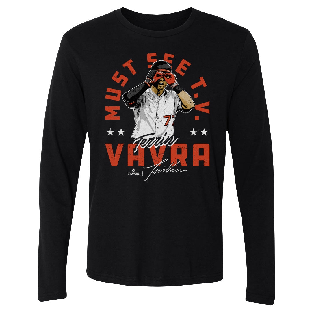Terrin Vavra Men&#39;s Long Sleeve T-Shirt | 500 LEVEL