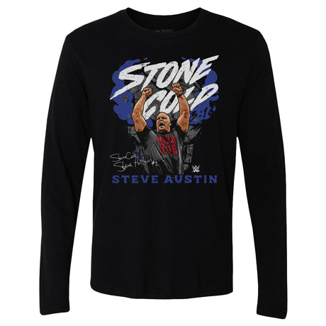 Stone Cold Steve Austin Men's Long Sleeve T-Shirt | 500 LEVEL
