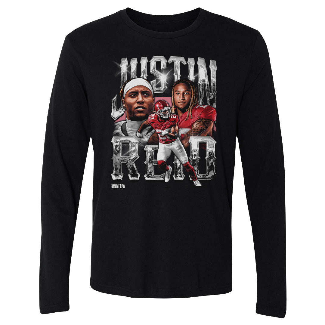 Justin Reid Men&#39;s Long Sleeve T-Shirt | 500 LEVEL