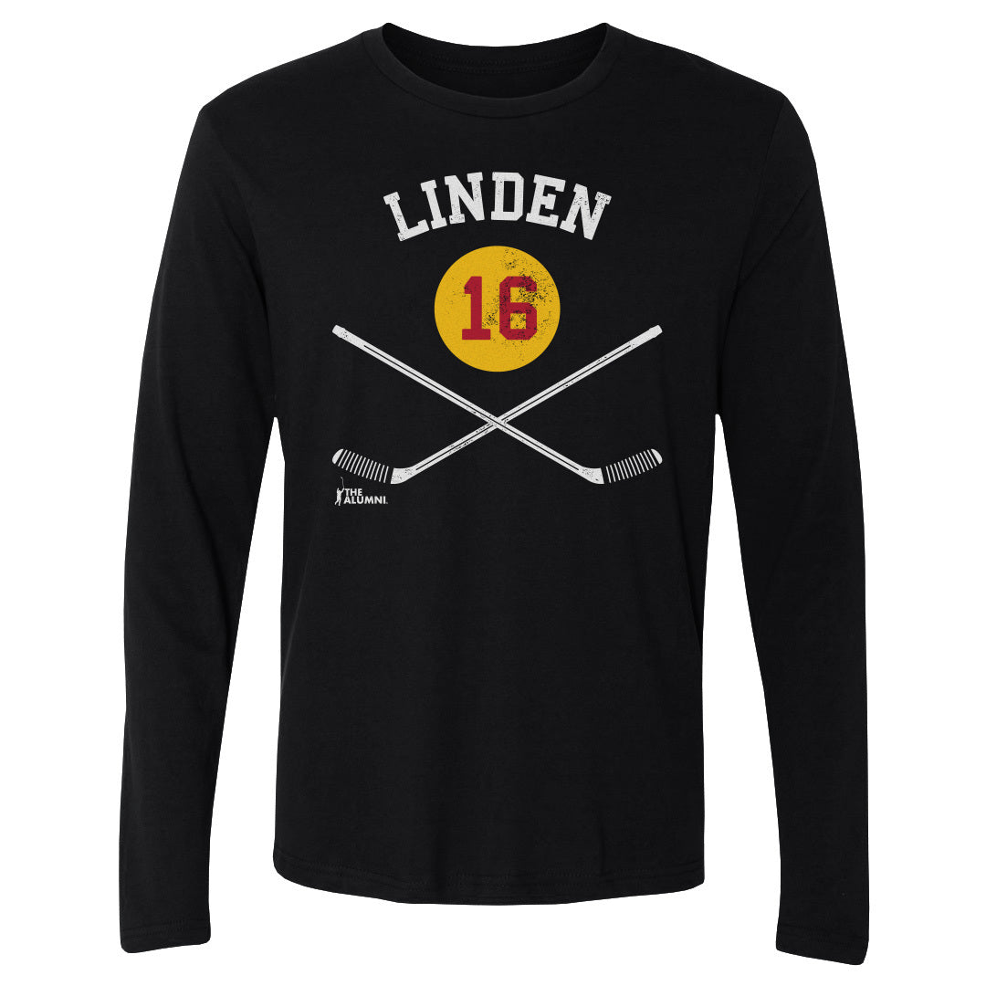 Trevor Linden Men&#39;s Long Sleeve T-Shirt | 500 LEVEL