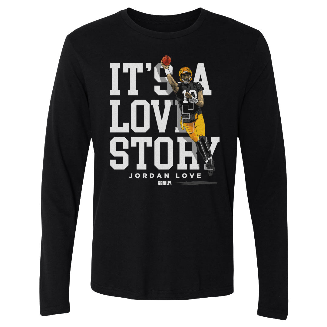 Jordan Love Men's Long Sleeve T-Shirt | 500 LEVEL