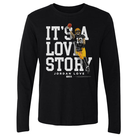Jordan Love Men's Long Sleeve T-Shirt | 500 LEVEL