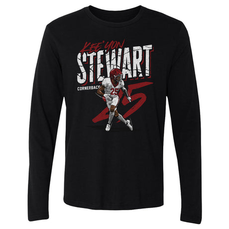 Kee'yon Stewart Men's Long Sleeve T-Shirt | 500 LEVEL