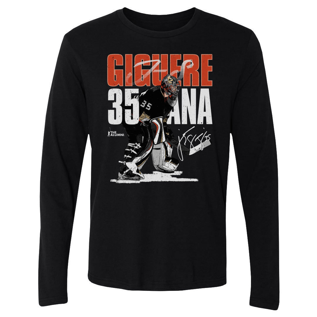 Jean-Sebastien Giguere Men's Long Sleeve T-Shirt | 500 LEVEL