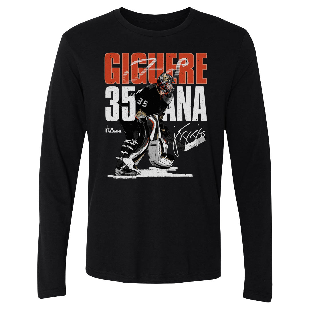 Jean-Sebastien Giguere Men&#39;s Long Sleeve T-Shirt | 500 LEVEL
