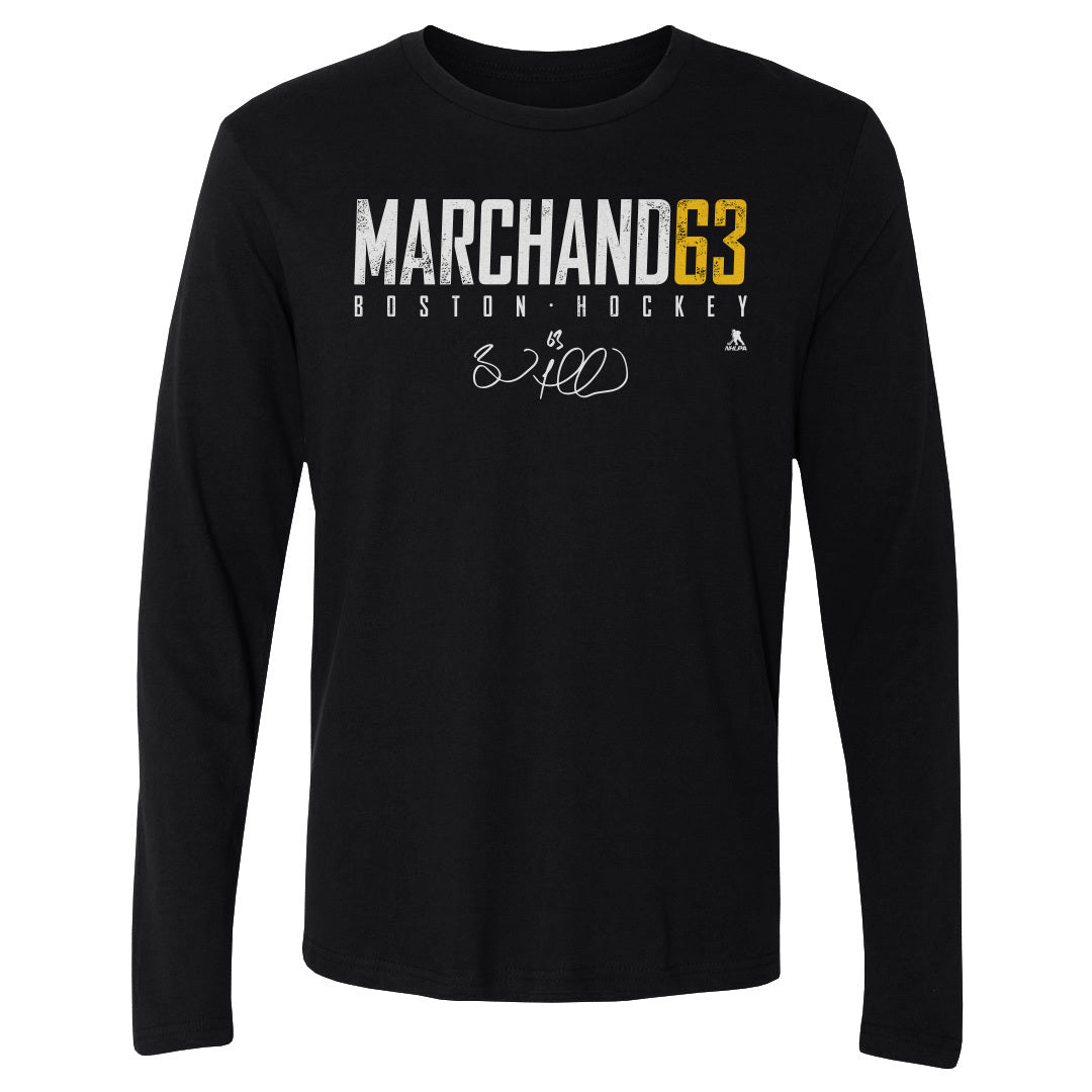 Brad Marchand Men&#39;s Long Sleeve T-Shirt | 500 LEVEL