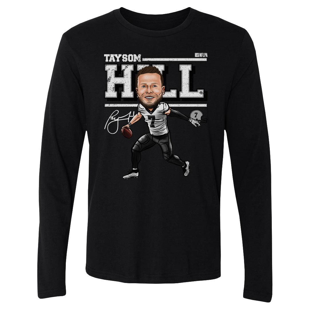 Taysom Hill Men's Long Sleeve T-Shirt | 500 LEVEL