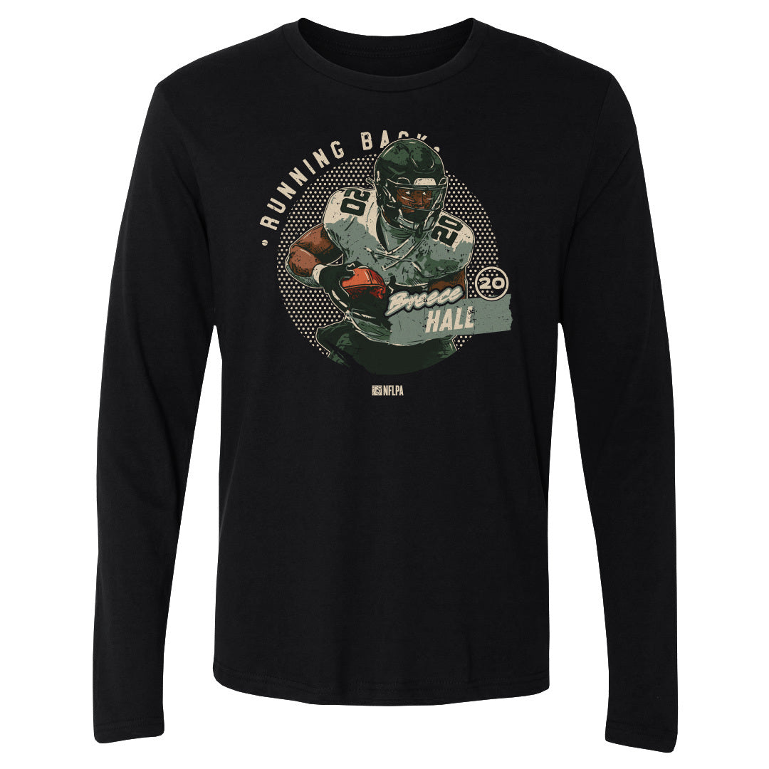 Breece Hall Men's Long Sleeve T-Shirt | 500 LEVEL