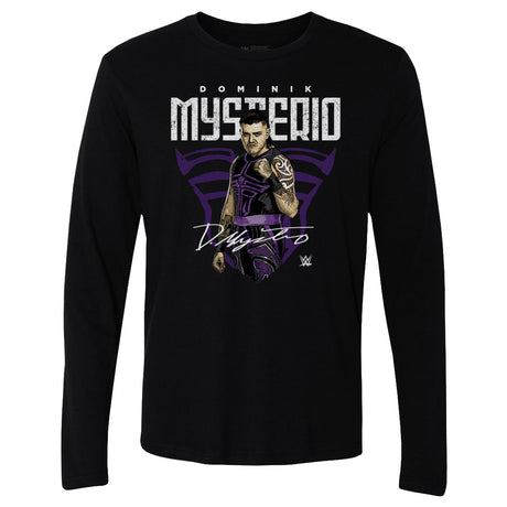 Dominik Mysterio Men's Long Sleeve T-Shirt | 500 LEVEL