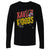Xavier Woods Men's Long Sleeve T-Shirt | 500 LEVEL
