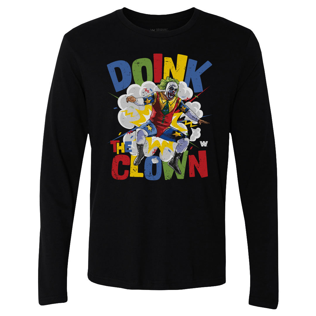 Doink The Clown Men&#39;s Long Sleeve T-Shirt | 500 LEVEL