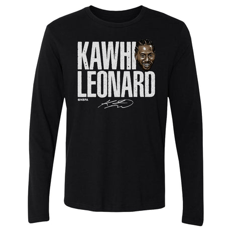 Kawhi Leonard Men's Long Sleeve T-Shirt | 500 LEVEL