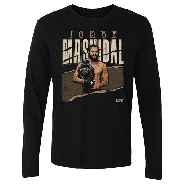 Jorge Masvidal Men's Long Sleeve T-Shirt | 500 LEVEL