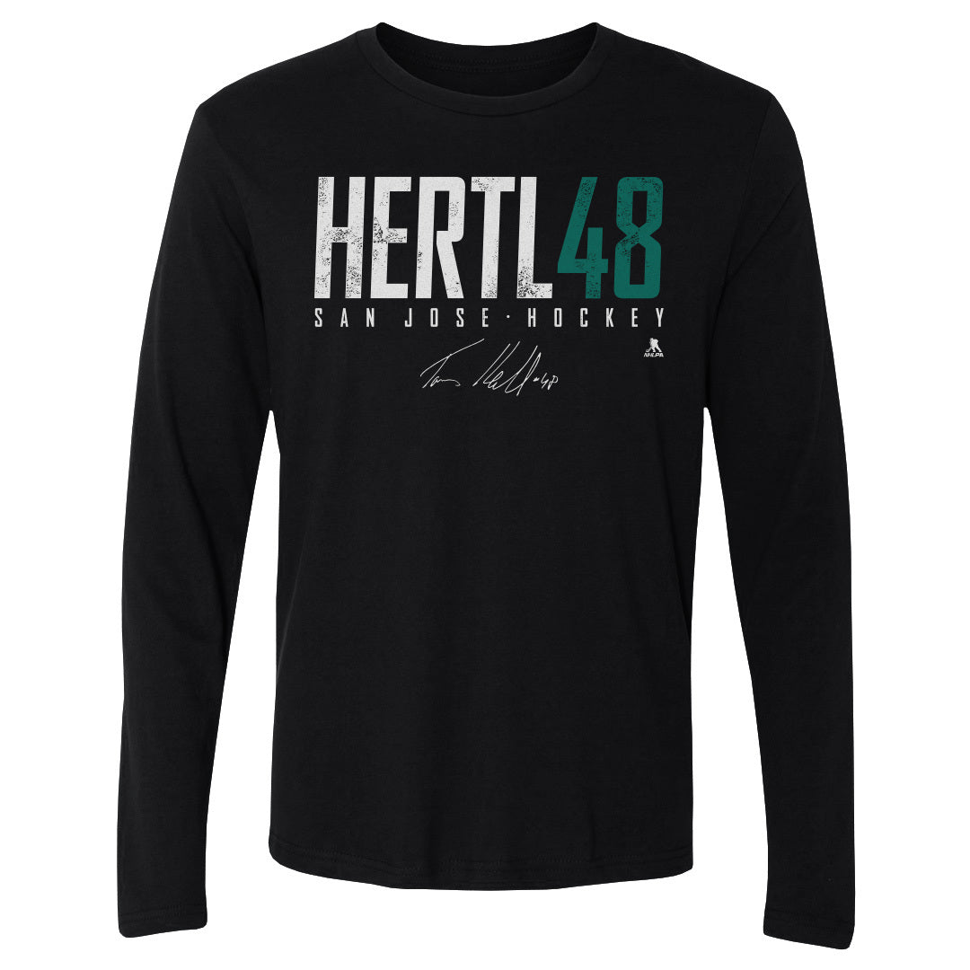 Tomas Hertl Men&#39;s Long Sleeve T-Shirt | 500 LEVEL