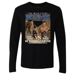 Wrestlemania Men's Long Sleeve T-Shirt | 500 LEVEL