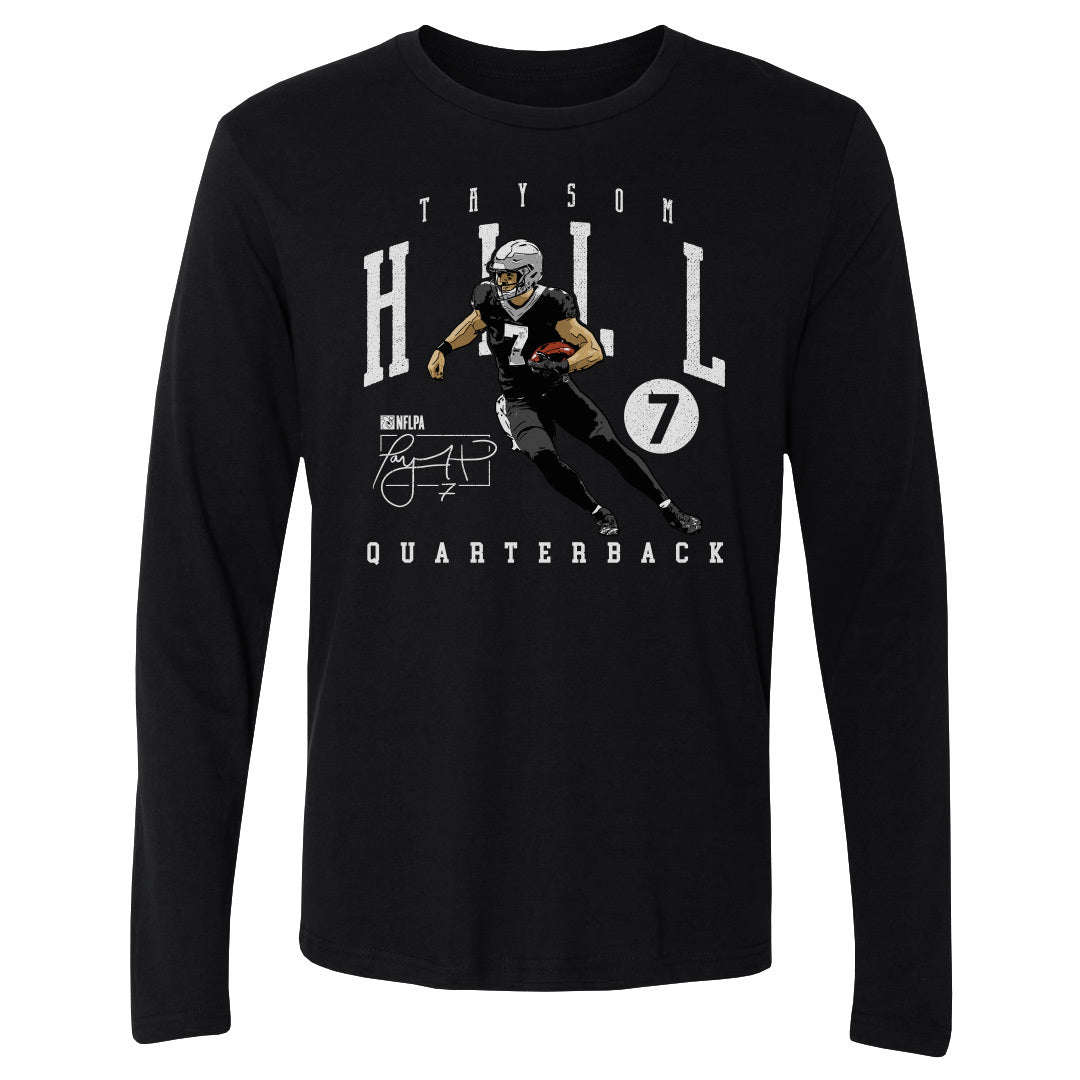 Taysom Hill Men's Long Sleeve T-Shirt | 500 LEVEL